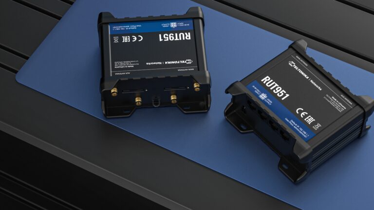 De drie nieuwe routers van Teltonika